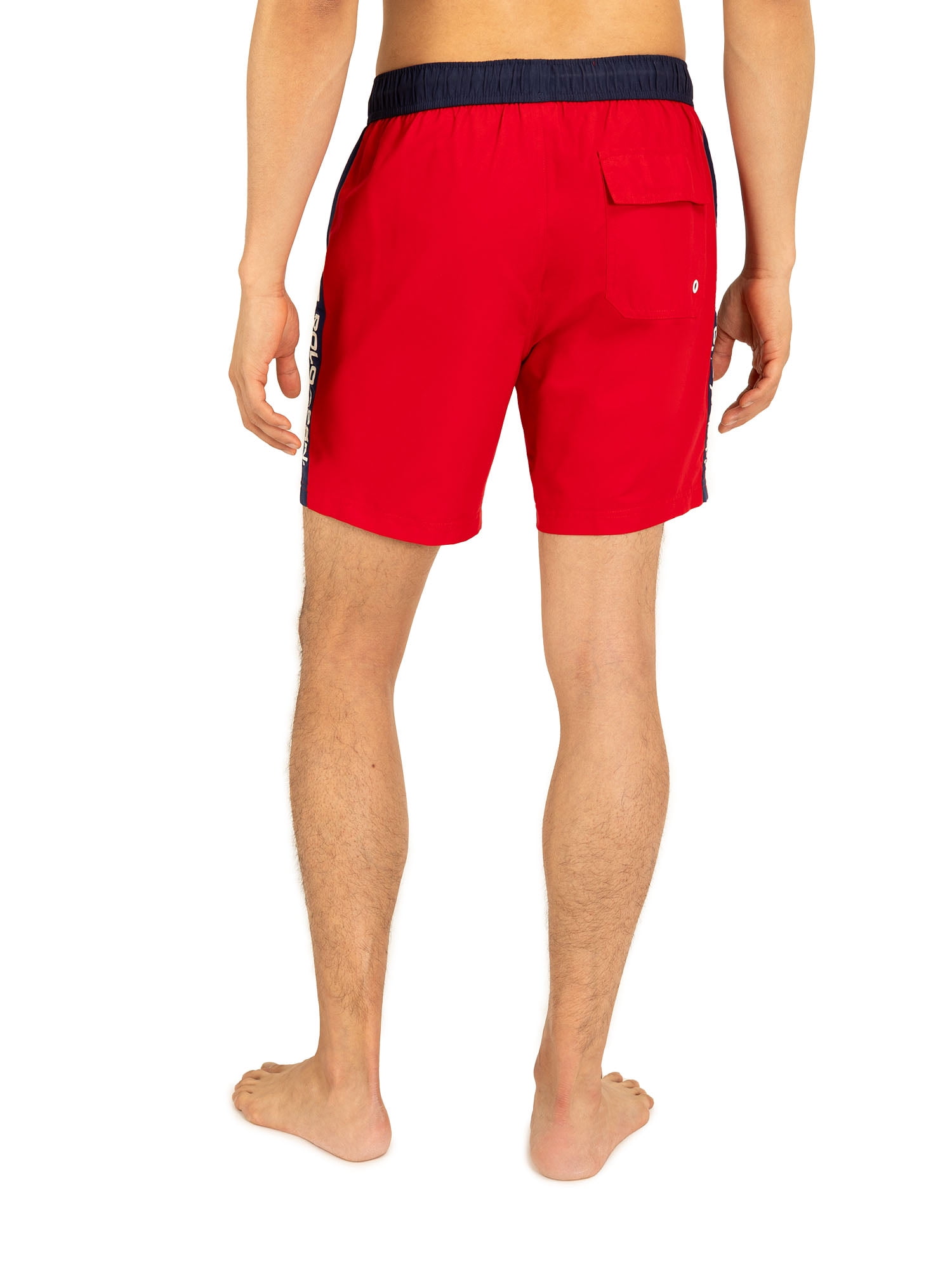 U.S. Polo Assn. Men's & Big Men's Side Stripe Swim Shorts, Sizes S-3XL