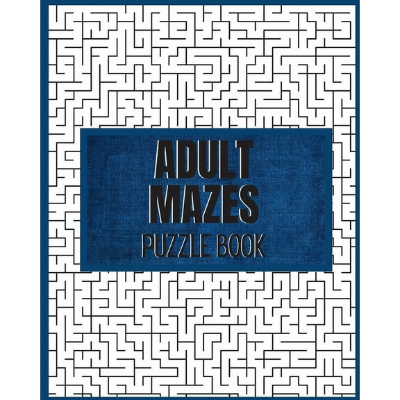 Adult Mazes Puzzle Book