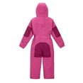 thumbnail image 4 of SERTG Kids One-Piece Ski Suit Set Waterproof Windproof Thermal Insulated Winter Snow Play Fleece-Lined Warm Outdoor Snowsuit Coat and Jumpsuit Set(Hot Pink,3-4 Years), 4 of 9