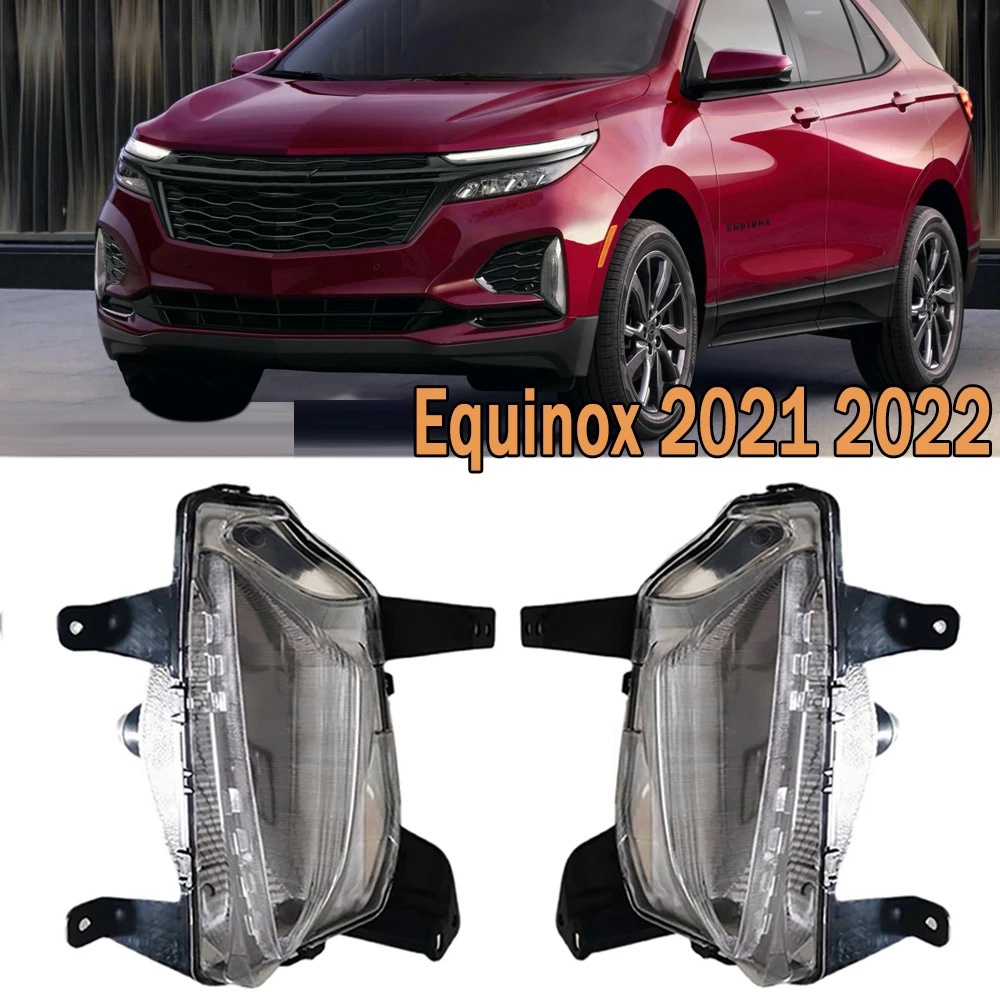 Equinox Turn Signal 1Pair Car Front Bumper Fog Light Turn Signal DRL