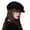 Z1 Black, variant on Women's Warm Hat - Wool Fashion Newsboy Hats for Women Winter Warm Pageboy Cabbie Cap Beret,Color: