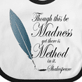 thumbnail image 4 of Inktastic Shakespeare Hamlet Madness Boys or Girls Baby Bib, 4 of 4