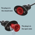 thumbnail image 4 of Remote Drain Plug Easy to Operate Cable Plug for Boats 9.8ft Actuator Leak Proof Drain Plug Sealing Systems Replacement, 4 of 8