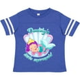 thumbnail image 3 of Inktastic Daddy's Little Mermaid Girls Toddler T-Shirt, 3 of 5