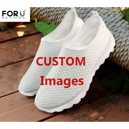 

FORUDESIGNS Nursing Shoes for Women Cute Cartoon Nurse Doctor Printed Slip On Flats Sneakers Spring/Autumn Casual Ladies Loafers