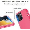 thumbnail image 4 of Heavy Duty Case Designed for iPhone 15 Shockproof Triple Layer Rugged Case 6.1inch, 4 of 6