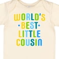thumbnail image 4 of Inktastic Worlds Best Little Cousin Boys Baby Bodysuit, 4 of 5