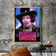 thumbnail image 3 of Diseños Póster de Jimi Hendrix Impresiones de pósteres Dormitorio Oficina Sala de estar Arte Pintura de pared Decoración del hogar Pegatina, 3 of 5