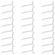 thumbnail image 3 of Gancho Para Estante De Rejilla, Gancho Para Estante Hierro Engrosamiento 30 Piezas Práctico Para Supermercados Para Joyerías ANGGREK 15 cm/5,9 pulgadas de largo, 3 of 8