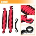 thumbnail image 4 of Unique Bargains 1 Set Car Door Limiting Straps Restrictor for Jeep Wrangler JK with Door Strap Brackets Black Red, 4 of 6