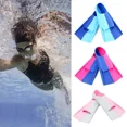 thumbnail image 2 of Palmes de Plongée Professionnelles en Silicone pour Hommes Femmes Enfants, Palmes de Plongée Courtes, Accessoires de Plongée, Bleu Foncé Rose Rouge XXXS, 2 of 6