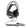 thumbnail image 3 of Auricures Para Juegos Profesionales Para Colocar Sobre Oreja, Doble Interfaz De 3,5 Mm, Negro Sunnimix Auriculares para juegos con cable, 3 of 8