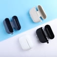 thumbnail image 4 of Methold Funda de silicona para auriculares, pegatina antipolvo, funda portátil para auriculares con mosquetón de repuesto para Teléfono y Comunicación, 4 of 6