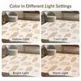 thumbnail image 7 of ODIKA 8'x10' Beige Modern Geometric Abstract Minimalist Washable Area Rug Contemporary Scandinavian Style Mid Century Motif Durable, Non-Slip for Living Room, Under Sectional, Family, 7 of 7
