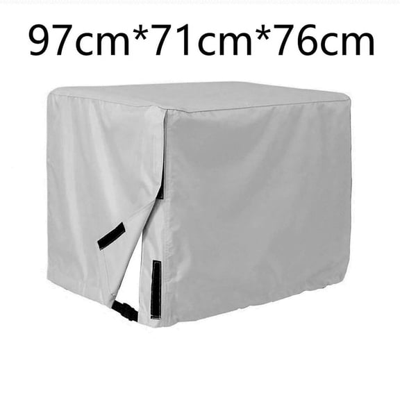 Feimier Toile Oxford 210D d'Extérieur Imperméable pour Housse de Génératrice Housse Anti-Poussière Gris