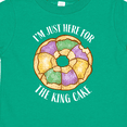 thumbnail image 4 of Inktastic I'm Just Here for the King Cake Boys or Girls Toddler T-Shirt, 4 of 5
