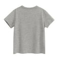 thumbnail image 5 of Efsteb Summer Shirts for Girls Toodler Short Sleeve Basic Tops Casual Round Neck Solid Color T Shirts for Boys (Gray,5 Years), 5 of 6