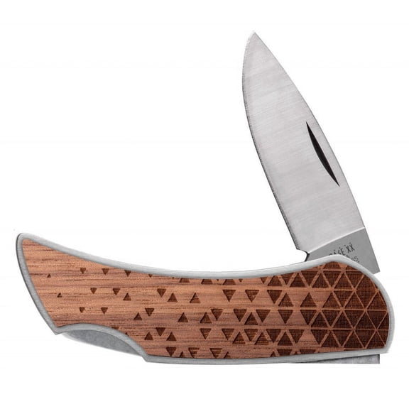 Case XX Knives Woodchuck Natural Wood Giraffe Executive Lockback Stainless Pocket Knife 64320