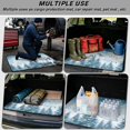 thumbnail image 3 of HUISEFOR Winter Pine Car Trunk Mat 29" x 39", Universal Cargo Liner Full Protection, Scratchproof Easy Clean Fits for Most Cars SUV, 3 of 7