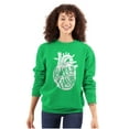 thumbnail image 3 of Powered By Plants Healthy Vegetarian Sweatshirt for Men or Women Brisco Brands S, 3 of 5