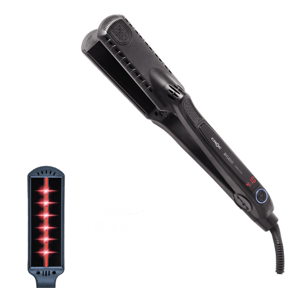 New Classic Infrared Black Titanium Flat Iron 1.5"
