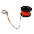 thumbnail image 6 of Small Compact Finger Spool, Scuba Diving Reel Line Holder & Stainless Steel Spring Hook Gear Equipment - Select Colors Black, 6 of 10