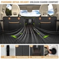 thumbnail image 5 of Extensor para asiento trasero para perros Lekereise con fondo rígido tipo hamaca, 5 of 5