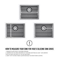 thumbnail image 6 of VIGO 19 in. Silicone Kitchen Sink Protective Bottom Grid For Single Basin Sink in Matte Black, 6 of 6