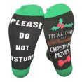 thumbnail image 1 of Christmas Crew Socks Letter Printed Unisex Socks Novelty Socks Athletic Socks, 1 of 2