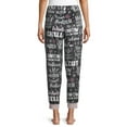 thumbnail image 3 of Secret Treasures Women's Wine Sleep Jogger Pants, 3 of 6