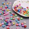 thumbnail image 5 of 45 Color Polymer Clay Beads Fruit Cake Plum Blossom Smile Heart Loose Spacer Beads for Jewelry Making DIY Handmade Bracelet, 5 of 5