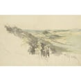 thumbnail image 3 of Carl Wagner 24x17 Black Modern Framed Museum Art Print Titled - Hilly Landscape with Landsberg Castle (1830-1836), 3 of 5