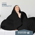 thumbnail image 5 of TESSO HOME Edredón Acolchado Extra Grande Hipoalergénico Relleno Suave de Microfibra Down Alternative Ideal para Todo el Año Uso como Edredón o para Funda Duvet IND Negro, 5 of 5