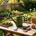 thumbnail image 5 of Long Spout Watering Can 67.6 Fl Oz Indoor Plants Watering Pot Plastic Gardening Shower Spray Pitcher For Home Balcony Army Green, 5 of 6