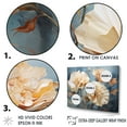 thumbnail image 3 of Designart "Tan Carnation Composition II" Carnations Floater Framed Canvas Prints, 3 of 5