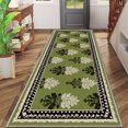 thumbnail image 2 of 2x6 FT Kitchen Runner Rugs Non Skid Washable, Faux Wool Rug Runners for Hallways Bathroom Carpet Runner, Soft Indoor Modern Floor Rug for Entryway Laundry Room, 2 of 11