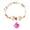 Pink, variant on Japanese Kimono Style Cedar Bead Pet Collar Adjustable Chew Proof Fabric Necklace For Dogs And Cats Comfortable Durable Design
