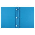 thumbnail image 2 of Title Panel And Border Front Report Cover, 3-Prong Fastener, Panel And Border Cover, 0.5" Cap, 8.5 X 11, Light Blue, 25/box | Bundle of 2 Boxes, 2 of 3