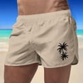 thumbnail image 2 of Mens Swim Trunks with Liner Adjustable Waist Board Shorts Comfortable Swimwear Swimsuit Vacation Beach Outdoor, 2 of 4