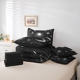 thumbnail image 6 of Feelyou Bohemian Moon Sun Bedding Comforter Set 7pcs for Kids, Black White Galaxy Sky Queen Bedding Sets, Dreamy Horoscope Reversible Queen Sheet Sets, Ultra Soft Bedroom Decor, 6 of 8