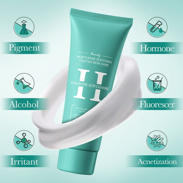 Gentle Cleansing Cleanser Moisturise Soothing Hyaluronic Acidic Cleanser 100g