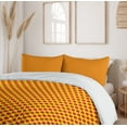 thumbnail image 6 of Ambesonne Polka Dot Duvet Cover Sets, Energetic Round Shapes, 2-King, Earth Yellow Vermilion, 6 of 6