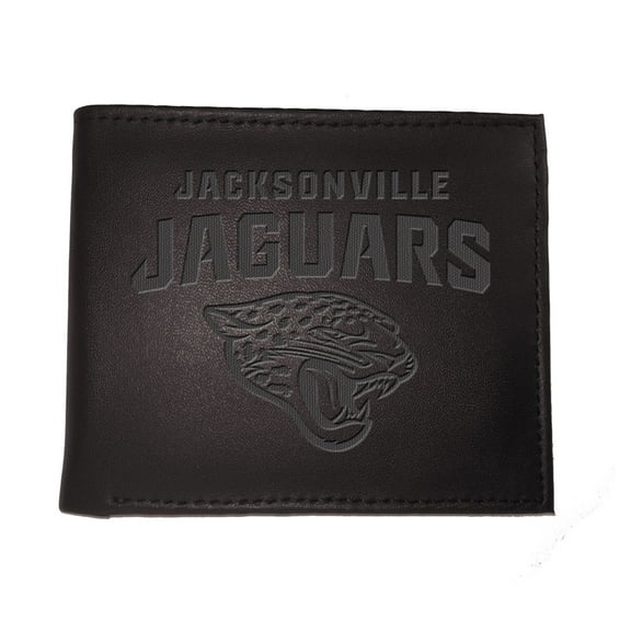 Evergreen Jacksonville Jaguars Bi Fold Leather Wallet