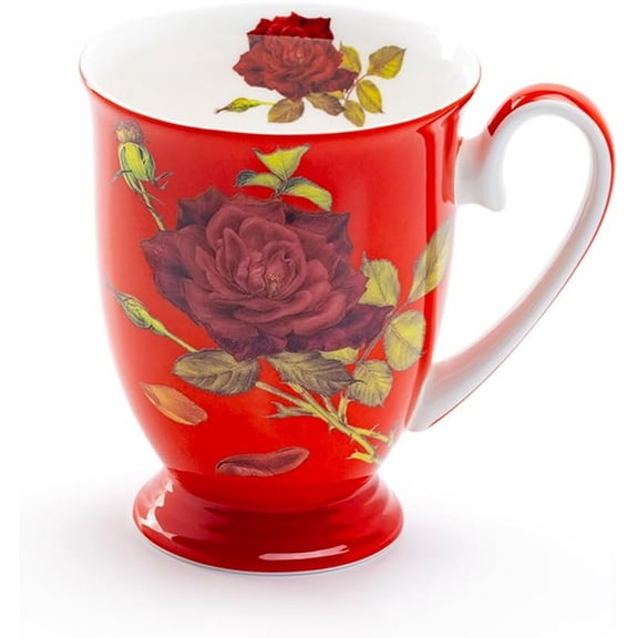 Stem Rose  Mug (Red), Regular
