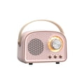 thumbnail image 2 of Altavoces Bluetooth Inalámbrico Retro Bluetooth Altavoz Mini Altavoz Inalámbrico con Altavoz Portátil Estéreo Claro Rico, Admite Fm, Unidad Usb, Tarjeta Sd Aux Altavoces Portátiles Bluetooth, 2 of 3