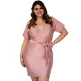 thumbnail image 1 of Vestido Roman Fashion 0906 Rosa Talla Extra 38, 1 of 6