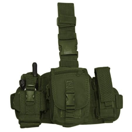 - Condor MA25 Tactical Utility Leg Rig MOLLE Pouch - OD Green
