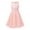 A Pearl Pink, variant on Flower Girls Dress Sequined Lace Chiffon Princess Party Ball Gown 2-16 Ivory 16