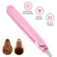 thumbnail image 3 of Hengswere Mini Hair Curler,2-in-1 Portable Curler and Straightener,Applicable to All Hair Styles,Pink, 3 of 8