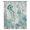light blue-green, variant on Teal Turtle Coastal Sheer Curtains 54" Long, Summer Beach Coral Nautical Ocean Light Filering Curtains, Breathable Simi Curtain Privacy Drapes for Kitchen Bathroom Nursery Small Window Treatment